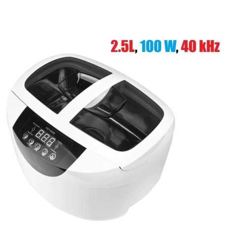 Ultraskaņas tīrītājs uc-002, 2,5L, 100 W, 40 000 Hz