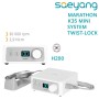 Millingness Saeyang Marathon K35 Mini Blanc + H200