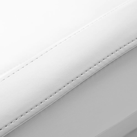 Косметическое кресло Azzurro Lux 4м электрическое, белое, с подставкой