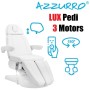 Электрическое косметическое кресло Azzurro Lux 3m pedi white