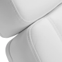 Electrical Cosmetic Chair Azzurro Lux 3m Pedi White