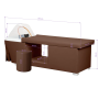 Lavare la sedia Gabbiano Head Spa Maldives Brown