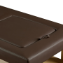 Профессиональный шезлонг со встроенной мойкой Gabbiano Bali Head Spa Washing Lounge Brown