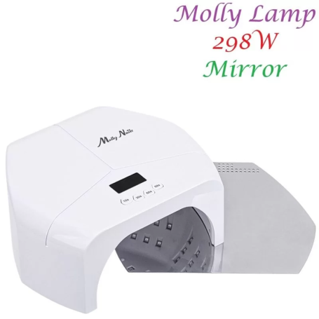 LED/UV-лампа Molly с зеркальным дном 298 Вт