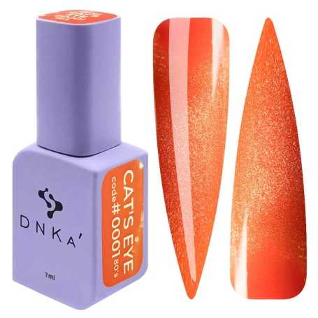 Dnka katės akis gelinis lakas 0001, 7 ml
