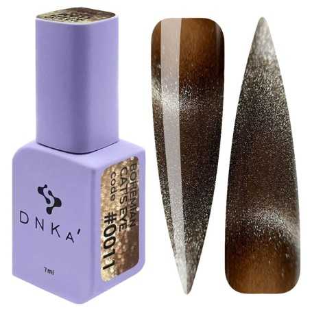Dnka katės akis gelinis lakas 0011, 7 ml