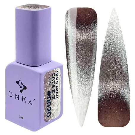 Dnka katės akis gelinis lakas 0020, 7 ml