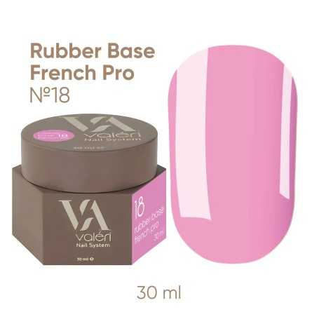 VALERI Каучуковая база French 018, 30 мл