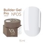 Valeri nagų priauginimo gelis15 ml 005
