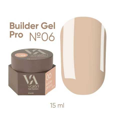 Valeri nagų priauginimo gelis15 ml 006