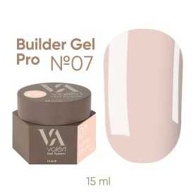 Valeri nagų priauginimo gelis pro 15 ml 007