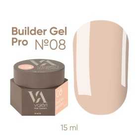 Valeri nagų priauginimo gelis pro 15 ml 008