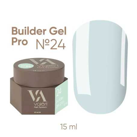 Valeri nagų priauginimo gelis pro 15 ml 024