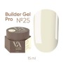 Valeri nagų priauginimo gelis pro 15 ml 025