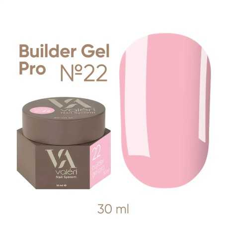 Valeri PRO nagų priauginimo gelis 30 ml 022