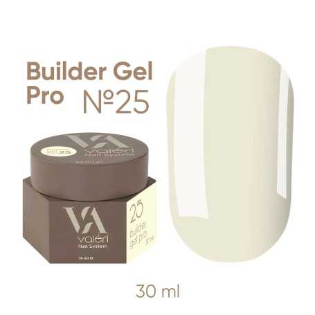 Valeri PRO nagų priauginimo gelis 30 ml 025