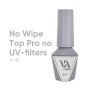 Valeri No Wipe Top Pro no UV-filters 6 ml viršutinis sluoksnis