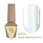VALERI gumijas pamatne French 04, 6 ml