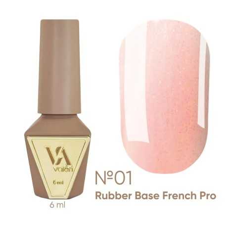 VALERI gumijas pamatne French 01, 6 ml