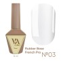 VALERI gumijas pamatne French 03, 12 ml