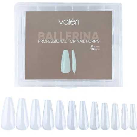 Верхние формы для наращивания ногтей Valeri Top Nail Forms Balerine 120 шт