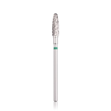 Head tools Profesionalus kietlydinio (karbidinis) antgalis „kukurūzas“ žalias 4 mm