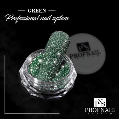 PNS lighting pigment for nails Green
