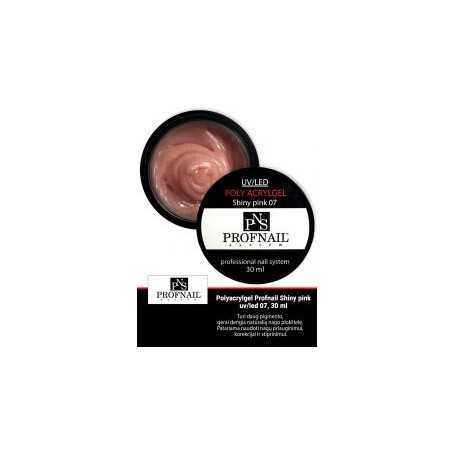 PNS poligelis Shiny Pink 07, 15 ml