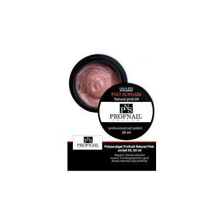 PNS poligelis Natural Pink 04, 15 ml