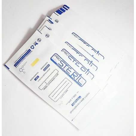 Pro Steril sterilizācijas aploksnes 100x200 mm, 100 gab. INDIKATORI