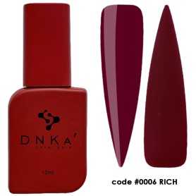 DNKA krāsainā nagu bāze (bāze) Rich 006, 12 ml