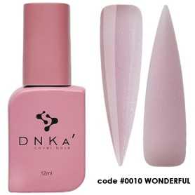 DNKA krāsainā nagu bāze (bāze) Wonderful 010, 12 ml