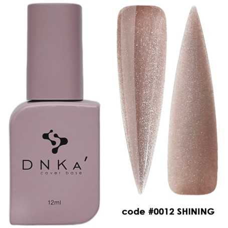 DNKA colored foundation (base) Shining 012, 12 ml