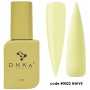 DNKA spalvotas nagų pagrindas (bazė) Naive 022, 12 ml
