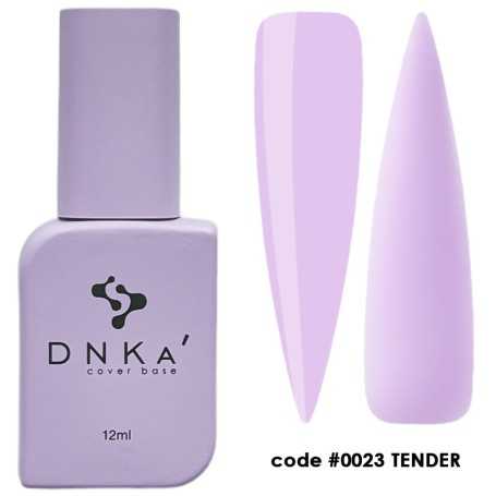 DNKA colored nail base (base) Tender 023, 12 ml