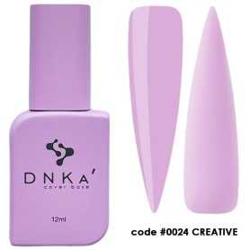 DNKA krāsainā nagu bāze (bāze) Creative 024, 12 ml
