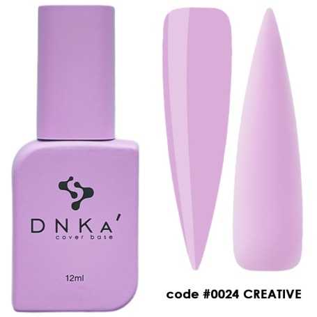 DNKA spalvotas nagų pagrindas (bazė) Creative 024, 12 ml
