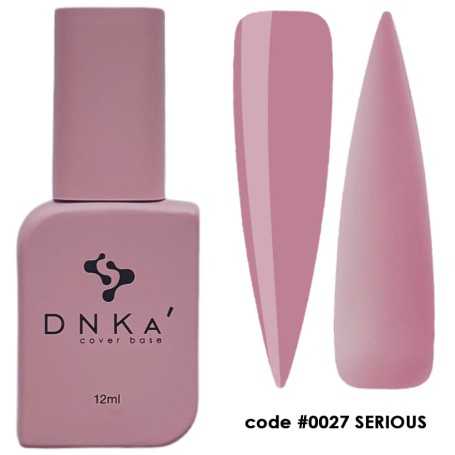 DNKA colored nail base (base) Serious 027, 12 ml