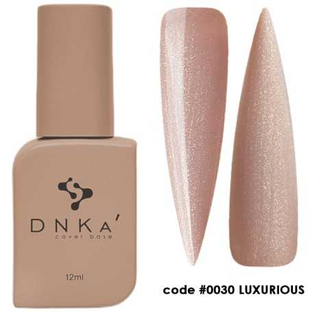 DNKA krāsaina nagu bāze (bāze) Luxurious 030, 12 ml