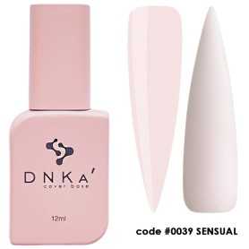 DNKA krāsainā nagu bāze (bāze) Sensual 039, 12 ml
