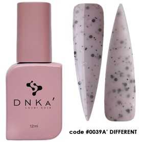 DNKA krāsainā nagu bāze (bāze) Dažāda 039A, 12 ml