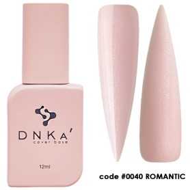 DNKA krāsainā nagu bāze (bāze) Romantic 040, 12 ml