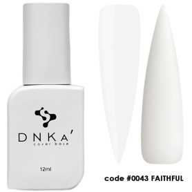 DNKA krāsainā nagu bāze (bāze) Faithful 043, 12 ml