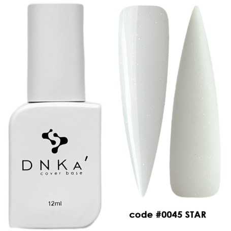 DNKA krāsainā nagu bāze (bāze) Star 045, 12 ml