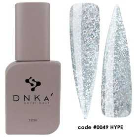 DNKA krāsainā nagu bāze (bāze) Hype 049, 12 ml