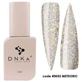 DNKA krāsainā nagu bāze (bāze) Meteoric 052, 12 ml
