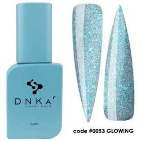 DNKA krāsaina nagu bāze (bāze) Glowing 053, 12 ml