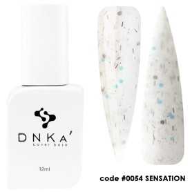 DNKA krāsainā nagu bāze (bāze) Sensation 054, 12 ml
