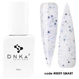 DNKA krāsainā nagu bāze (bāze) Smart 059, 12 ml