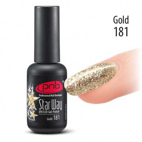 PNB gēla laka Gold 181, 8 ml